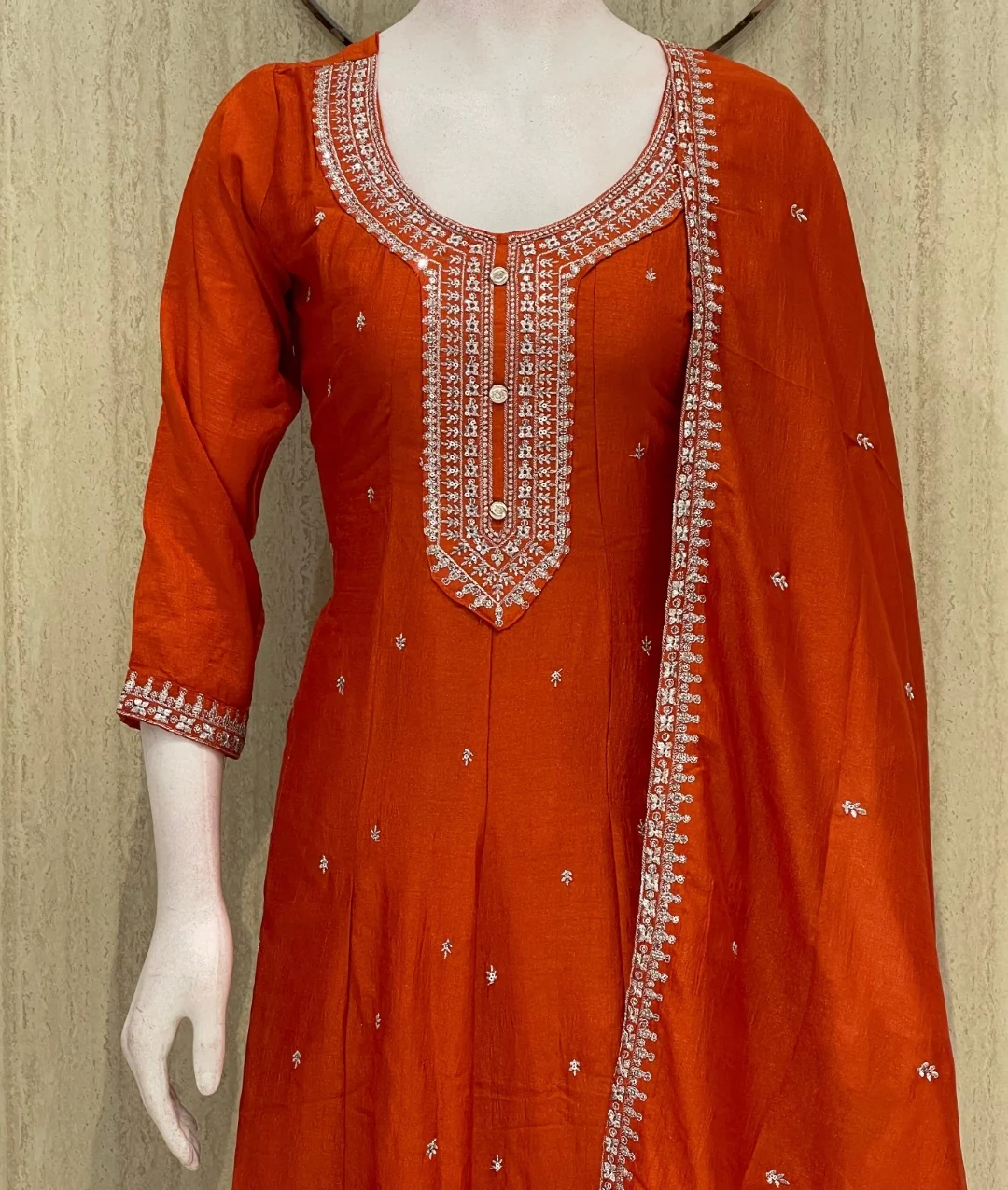 3 peace kurthi set Code SLS 373 - Image 2