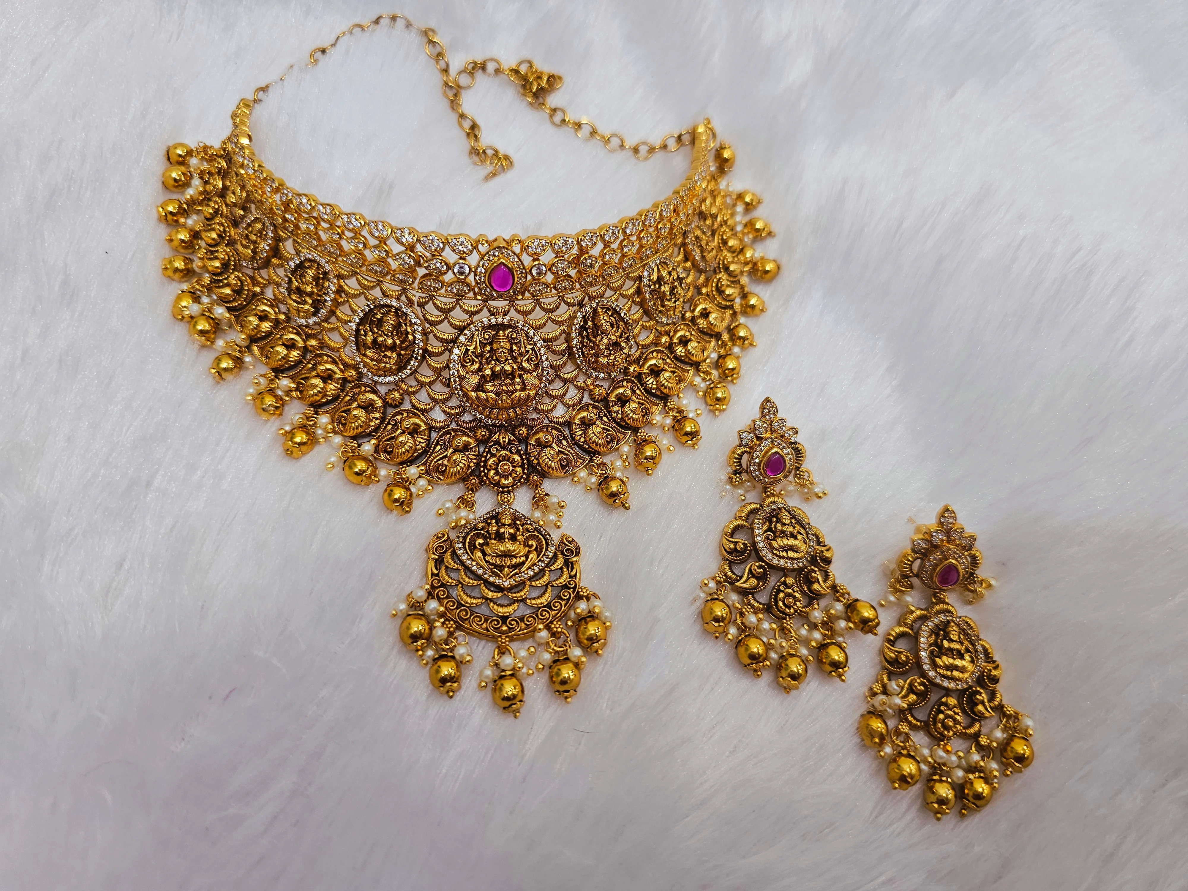 Chocker with earrings SLS code 395J