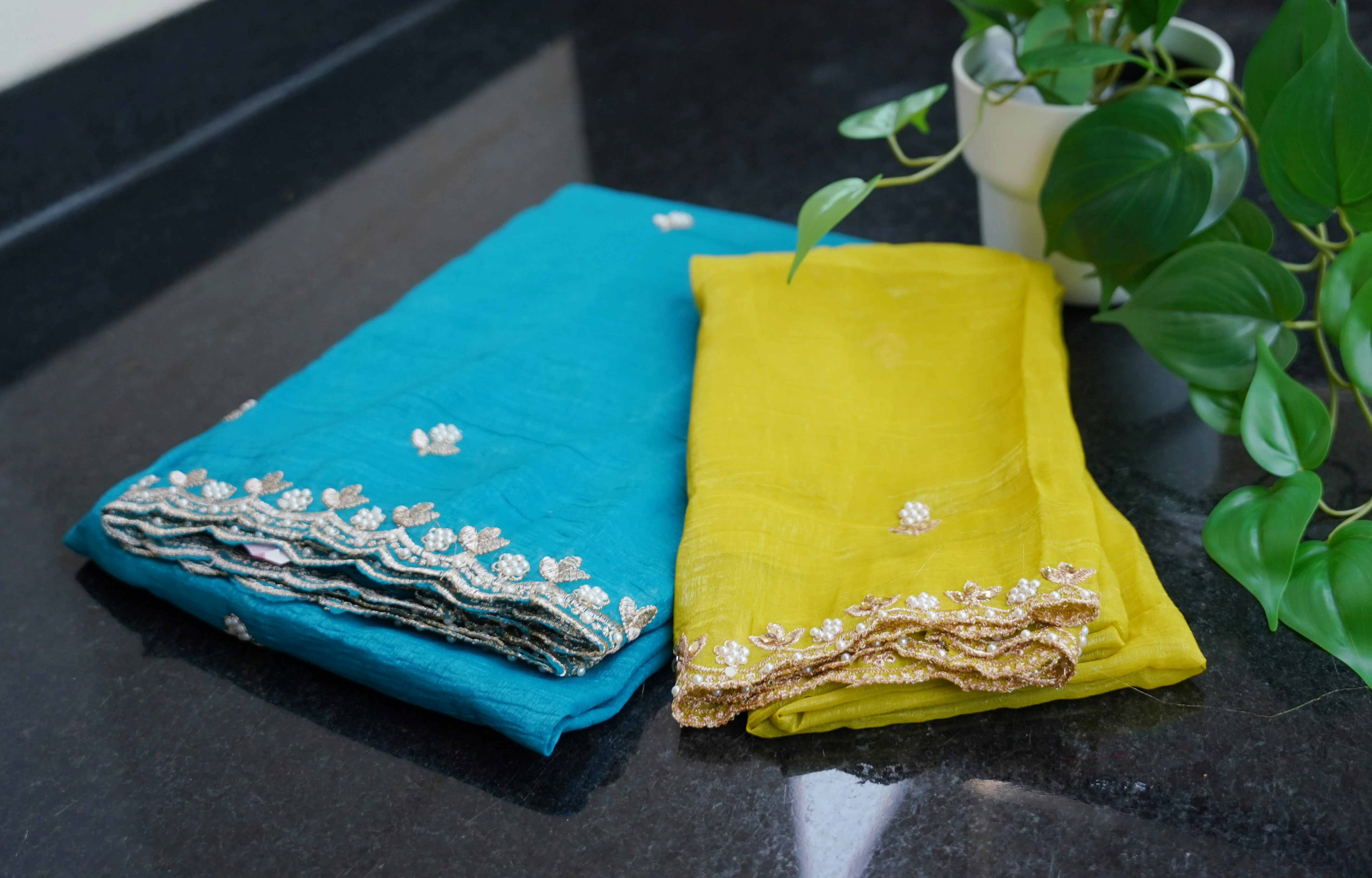 Crunchy crush sarees-SLS44 - Image 4
