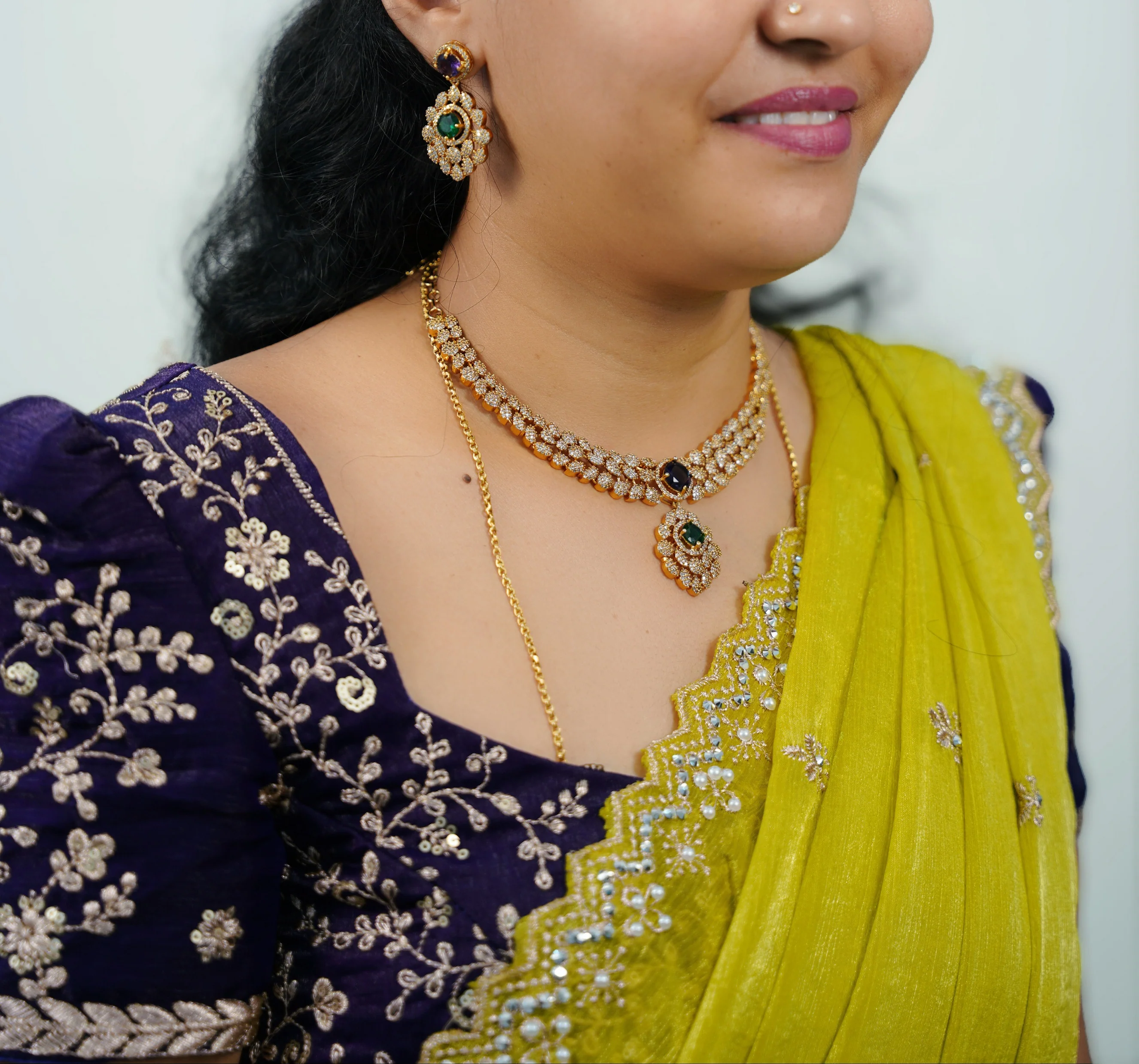 Diamond replica neck set-SLS30J - Image 3