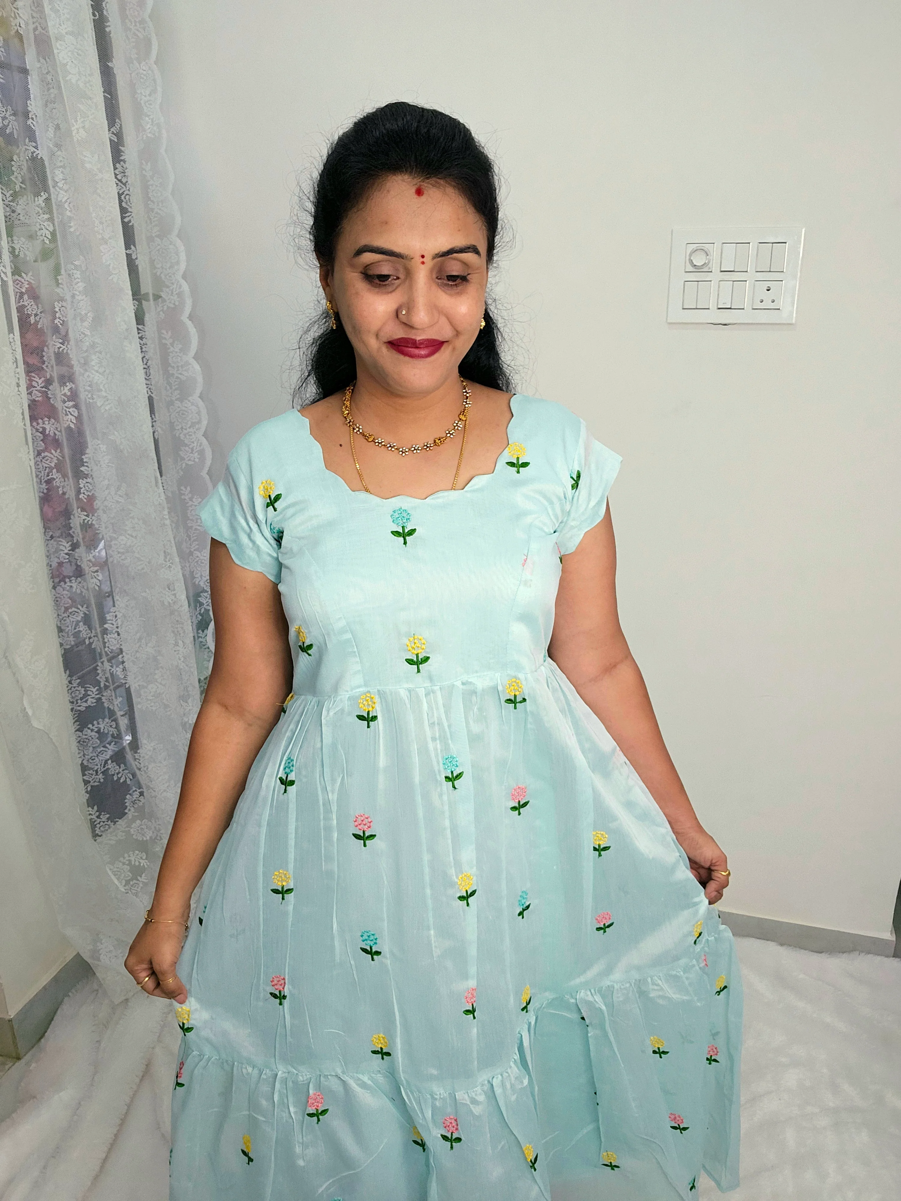 Maxi cut work frock see blue color code SLS 485