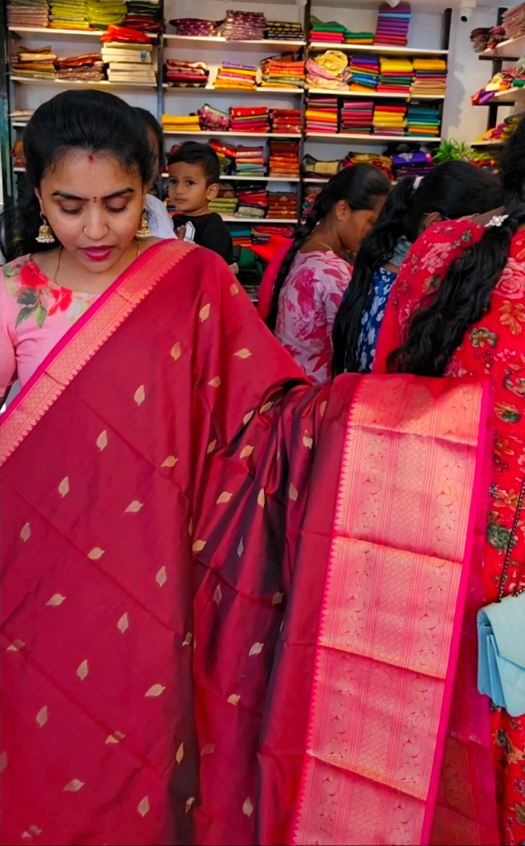 Saree un stiched blouse code SLS 524