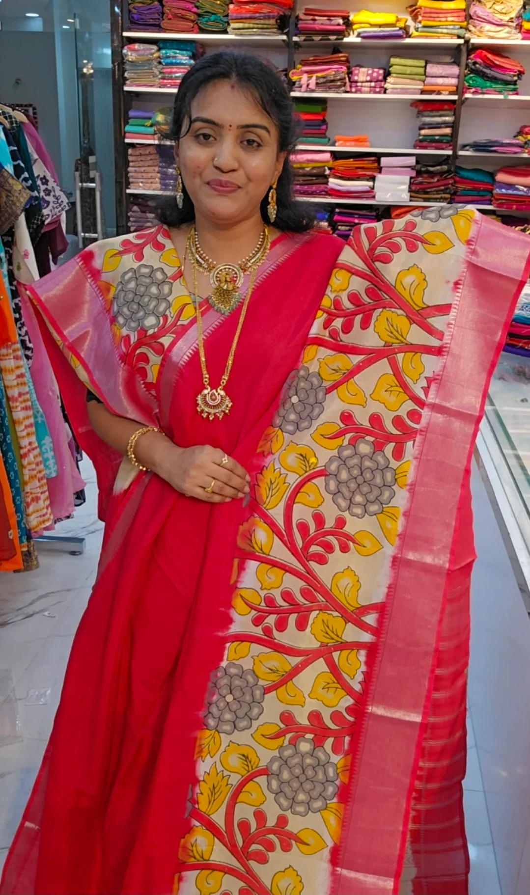 Saree un stiched blouse code SLS 546