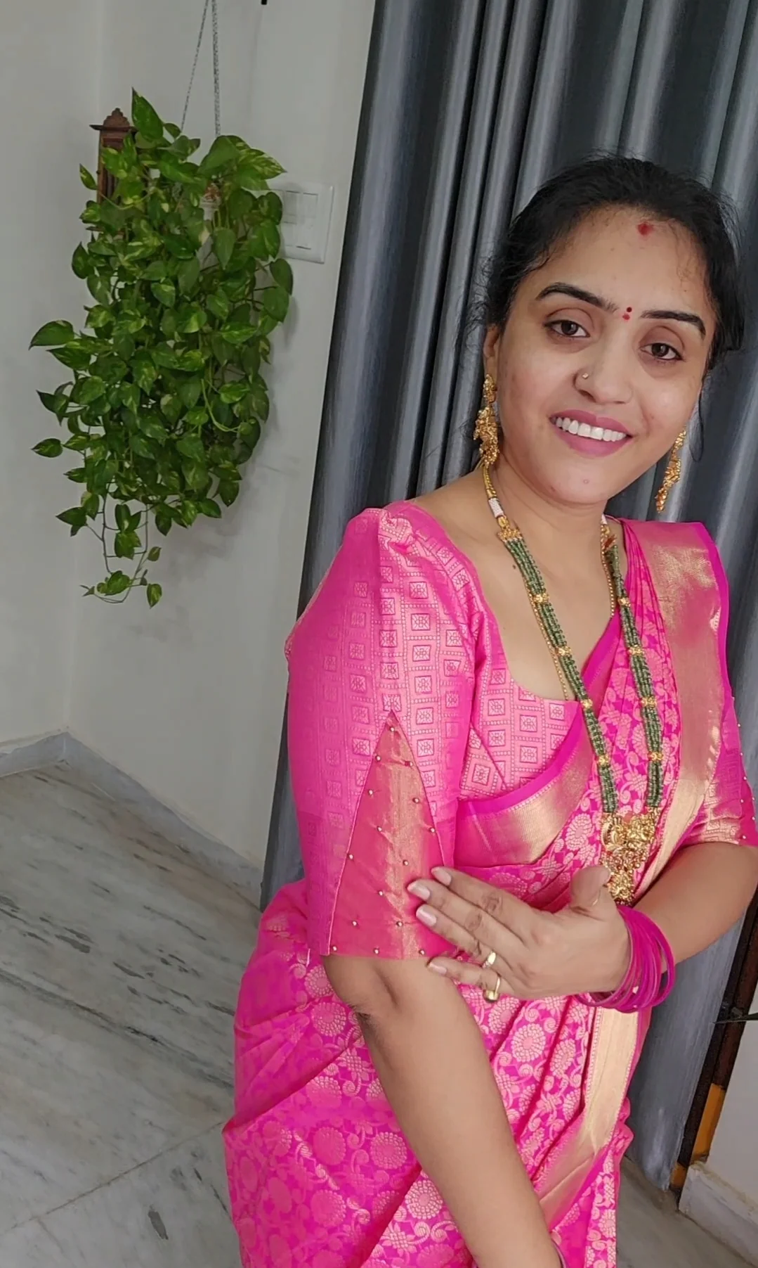 Saree un stiched blouse SLS75 - Image 3